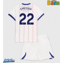 Chelsea Emmanuel Emegha #22 Tredjedraktsett Barn 2026-27 Kortermet (+ Korte bukser)